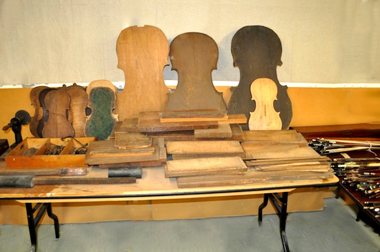 the chanot collection in the workshop