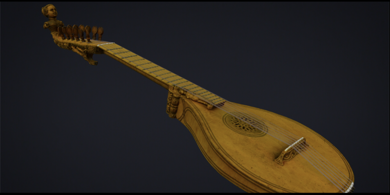 Ashm cittern model