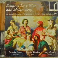  Songs of Love, War and Melancholy CD Cover