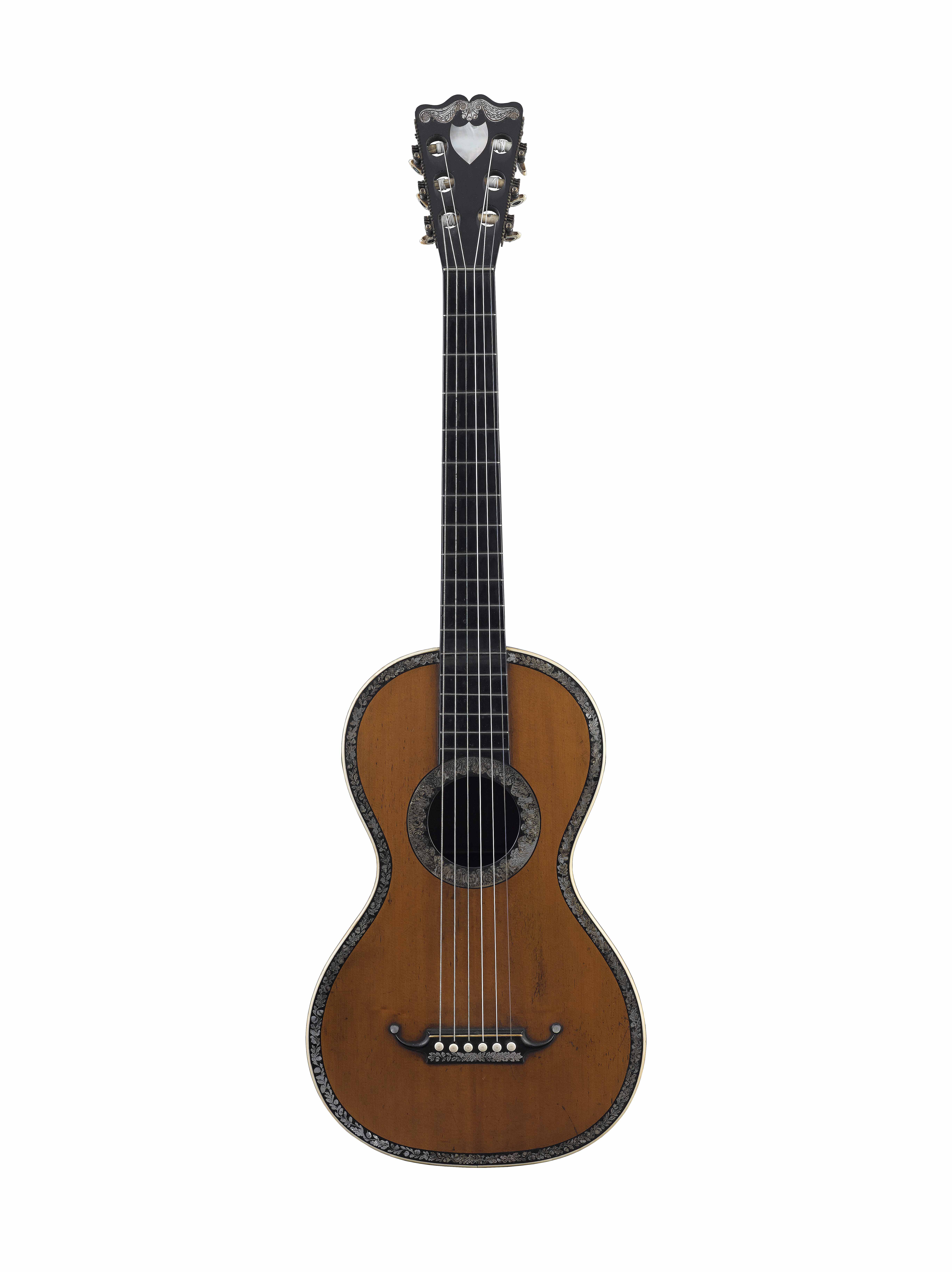 mid 19th century guitar